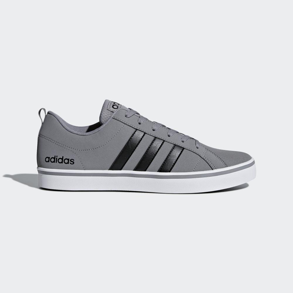 Adidas Men's VS Pace Skate Shoes Grey/Black/White Ireland B74318